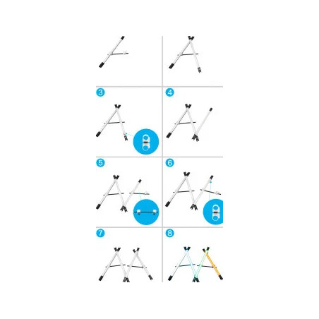 NANLITE KIT 2 BARRE CON CLAMP PER PAVOTUBE 395 MM LUNGHEZZA