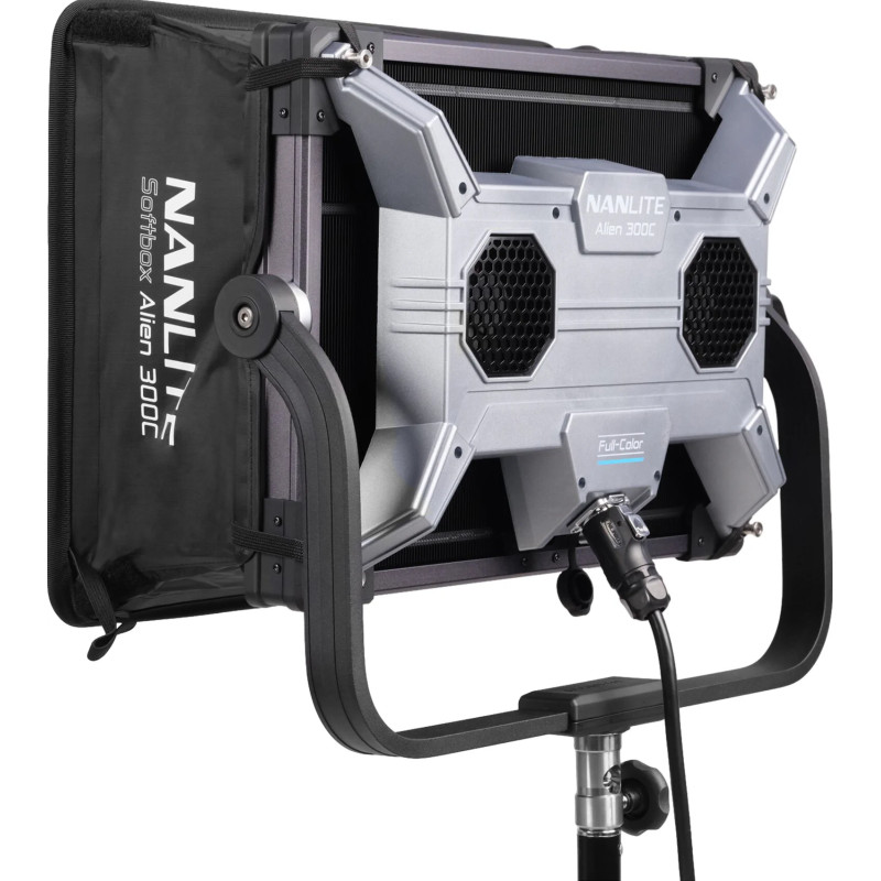 NANLITE SOFTBOX WITH EGGCRATE FOR ALIEN 300C