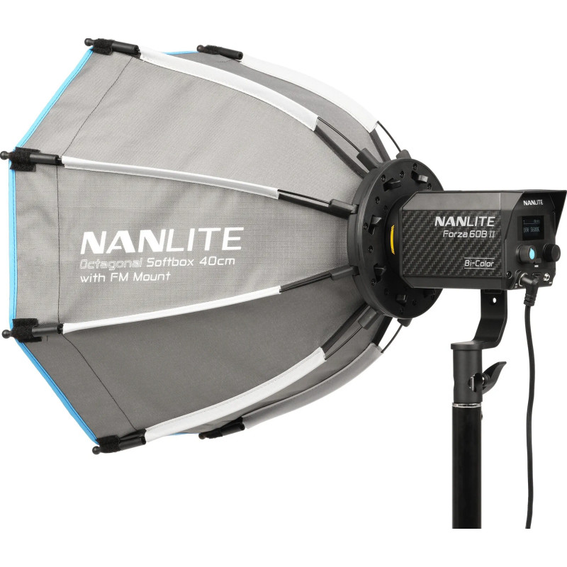 NANLITE OCTAGONAL SOFTBOX 40CM WITH FM MOUNT