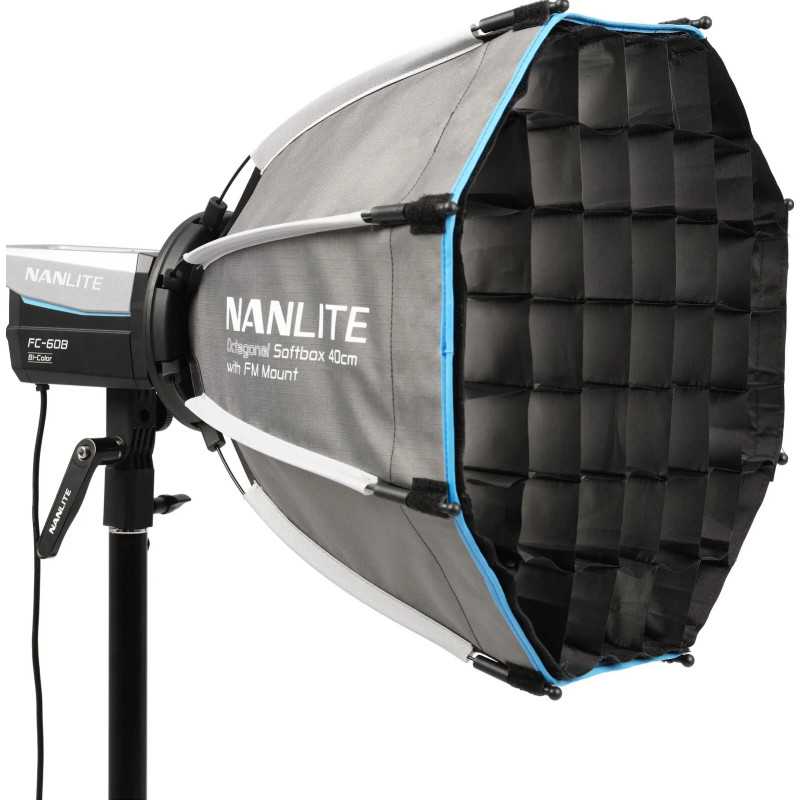 NANLITE OCTAGONAL SOFTBOX 40CM WITH FM MOUNT