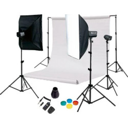 FALCON EYES STUDIO FLASH COMPLETO 150WX3 SSK-3150D