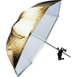 FALCON EYES OMBRELLO JUMBO 216 CM BIANCO / GOLD /SILVER URK-T86TGS