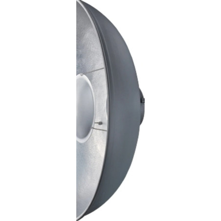 ASAKY STUDIO RF-550C BEAUTY DISH BLACK&SILVER 550 MM SENZA ANELLO