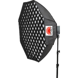 ASAKY STUDIO SB-035 SOFT BOX OTTAGONALE 170 CM CON GRIGLIA