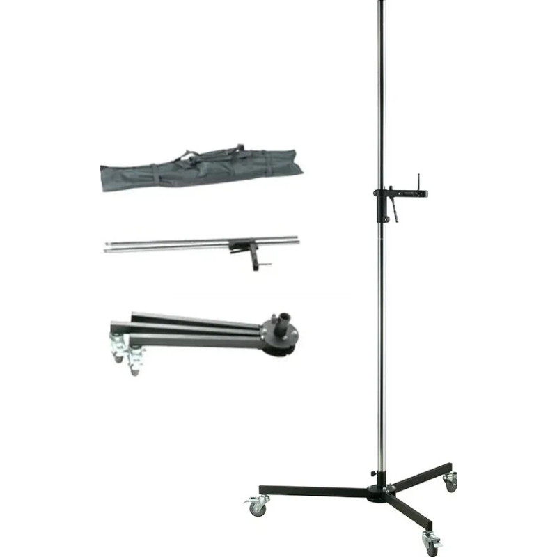 ASAKY STUDIO LS-5004 STATIVO GUN SHAPPED LIGHT STAND WITH 1 ARM