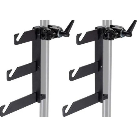 MANFROTTO 044 GANCIO TRIPLO + MORSETTO PER AUTOPOLE