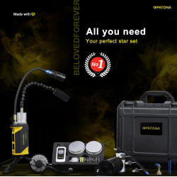 PATONA FOG MASTER PRO SET MACCHINA DEL FUMO PORTATILE INCLUSA DI ACCESSORI E VALIGIA