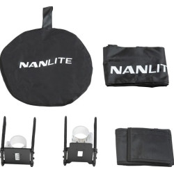 NANLITE BARNDOOR CON GRIGLIA PER PAVOTUBE II 30C