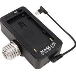 NANLITE ADATTATORE BATTERIA NP-F PER PAVOBULB E27