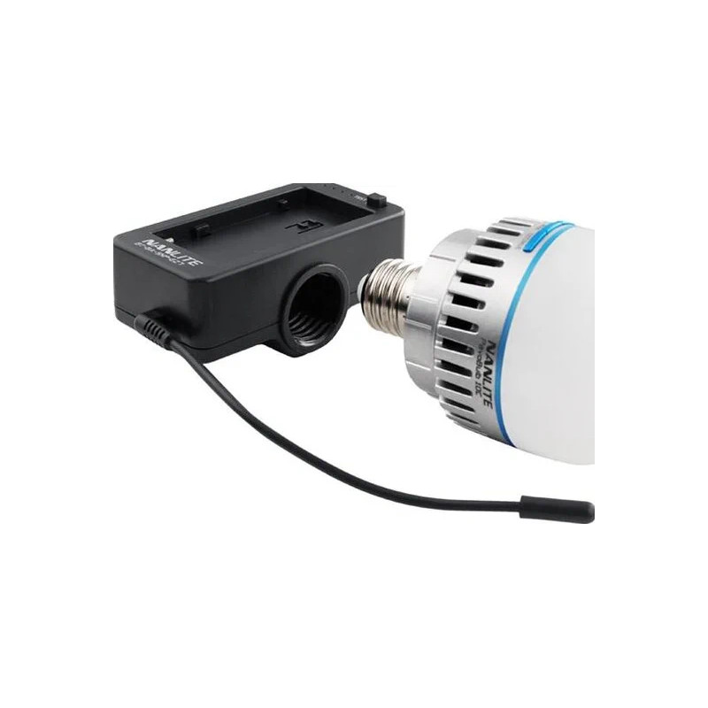 NANLITE ADATTATORE BATTERIA NP-F PER PAVOBULB E27
