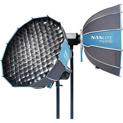 NANLITE RAPID 60 FM PARABOLIC SOFTBOX CON GRIGLIA PER FORZA 60-150 / FS60B / FC60B-120