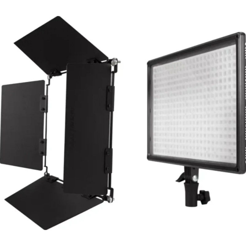 NANLITE BARNDOOR CON SOFTBOX PER MIXPAD II 27C