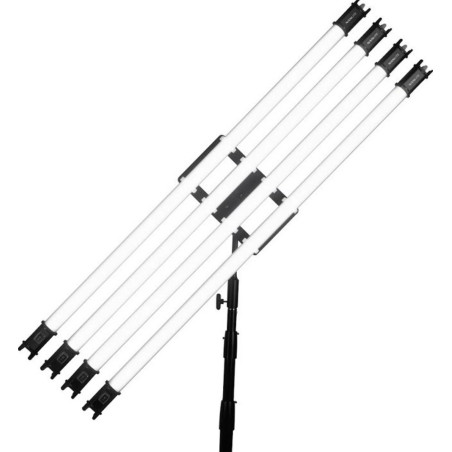 NANLITE PIASTRA HOLDER PER 4 TUBI CON TESTA A SFERA