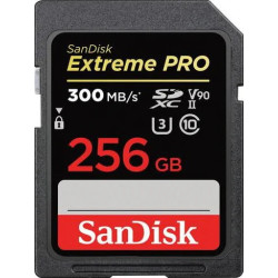 SANDISK SD 256GB EXTREME PRO V90 U3 UHS II C10 260Mb/300Mb 1667X