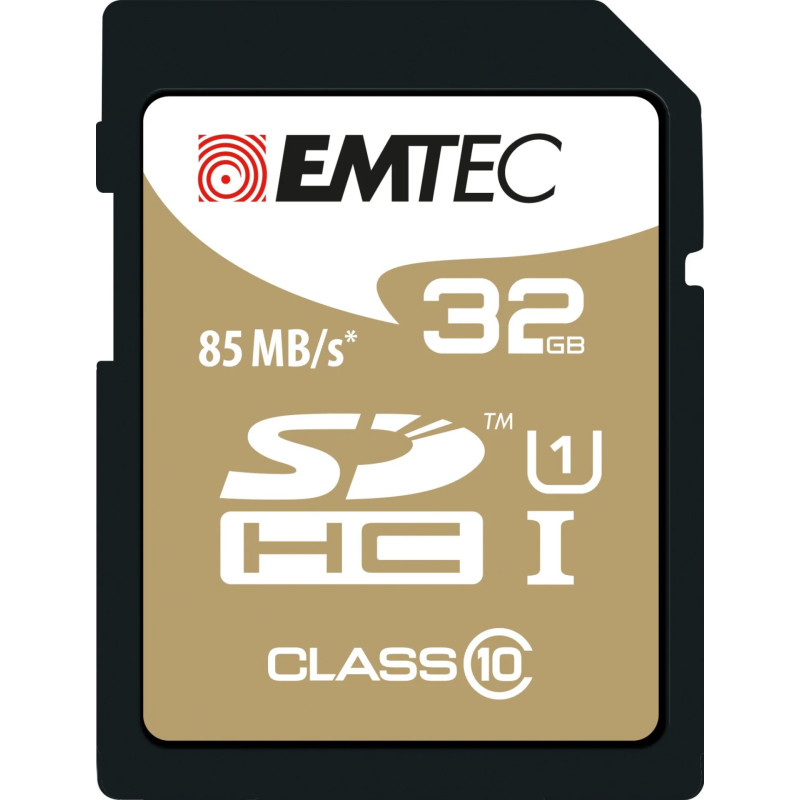 EMTEC SD HC 32GB CL.10 GOLD PLUS 85Mb/24Mb U1