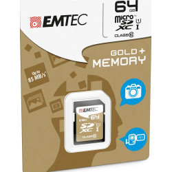 EMTEC SDXC 64GB CL.10 GOLD PLUS 85Mb/24Mb U1