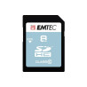 EMTEC MICRO SDHC 8GB CL.10 CLASSIC 20Mb/12Mb CON ADATTATORE