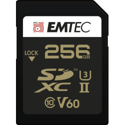 EMTEC SD 256GB 300MB/160MB UHS-II U3 V60 4K/8K SPEEDIN PRO+