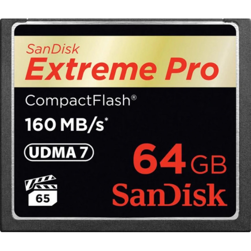 SANDISK CF 64GB EXTREME PRO 160Mb/150Mb 1067X