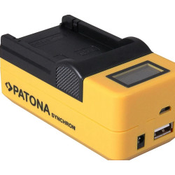 PATONA SYNCHRON USB CHARGER CANON BP2L12 BP-2L12 WITH LCD