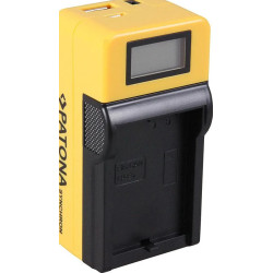 PATONA SYNCHRON USB CHARGER CANON LPE5 LP-E5 WITH LCD