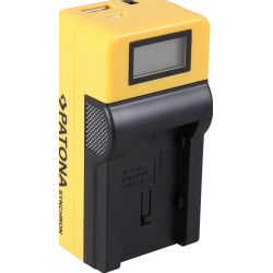 PATONA SYNCHRON USB CHARGER CANON BP808 BP-808 BP819 WITH LCD