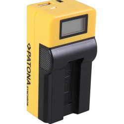 PATONA SYNCHRON USB CHARGER CANON NB9L NB-9L WITH LCD