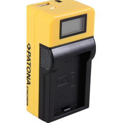 PATONA SYNCHRON USB CHARGER CANON BP110 BP-110 WITH LCD