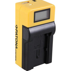 PATONA SYNCHRON USB CHARGER CANON BP727 BP-727 WITH LCD