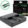 PATONA PREMIUM DUAL PD PERFORMANCE CHARGER FOR SONY NP-FW50 INCL. USB-C INPUT/OUTPUT