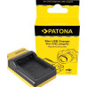PATONA SLIM MICRO-USB CHARGER PANASONIC DMW-BLG10 CSBLG10MC CS-BLG10MC DMWBLG10 DMW-BLG10