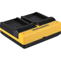 PATONA DUAL CHARGER OLYMPUS BLN-1 OMD EM1 E-M1 EM5 E-M5 EM5 MARK II E-M5 MARK II INCL. MICRO-USB CABLE