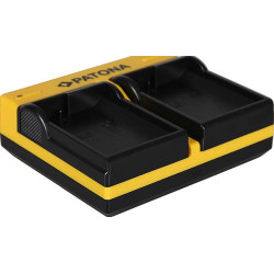 PATONA DUAL CHARGER NIKON EN-EL15 1 V1 EN-EL15 D600 D610 D7000 D7100 D800 D8000 INCL. MICRO-USB CABLE