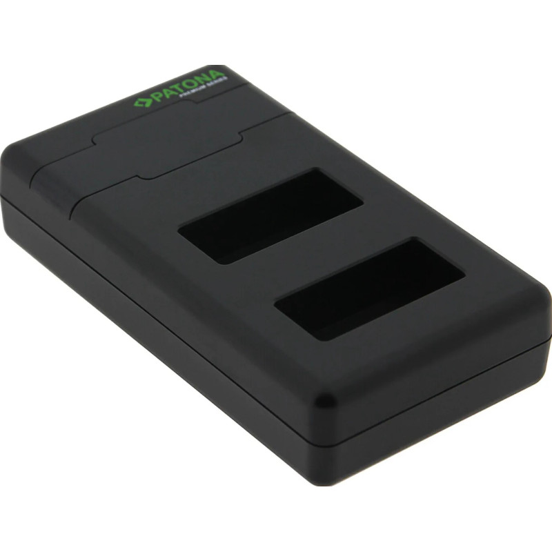 PATONA PREMIUM TWIN PERFORMANCE PD CHARGER FOR CANON LP-E17 EOS 750D 760D 8000D KISS X8I REBEL REBEL T6I INCL. USB-C CABLE