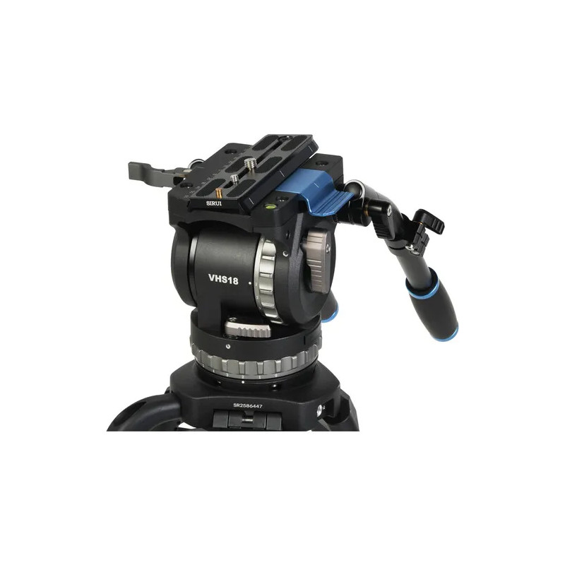 SIRUI TESTA VHS18 CON SEMISFERA DA 100MM FLUIDA PROFESSIONALE