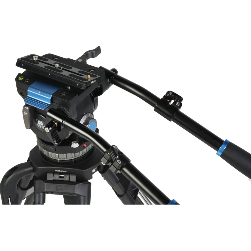 SIRUI TESTA VHS18 CON SEMISFERA DA 100MM FLUIDA PROFESSIONALE