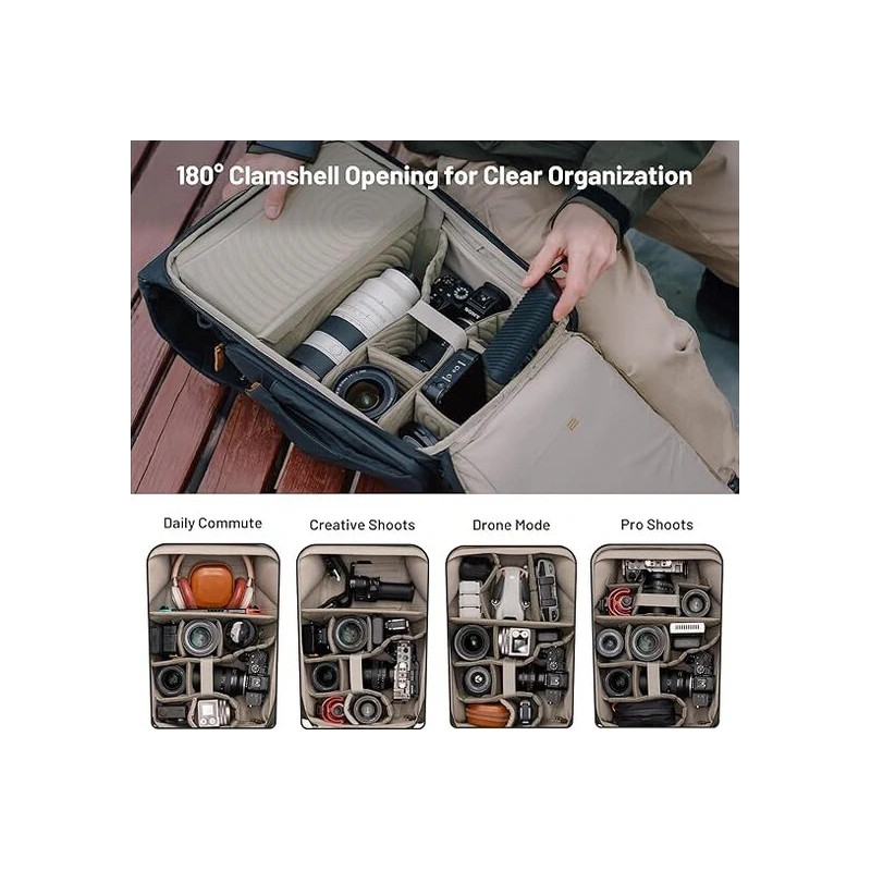 PGYTECH P-CB-200 ONEGO 2 BACKPACK 20L MATTE BLACK