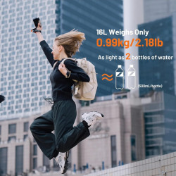 PGYTECH P-CB-352 ONEGO LITE BACKPACK 16L MATTE BLACK