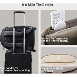 PGYTECH P-CB-355 ONEGO LITE BACKPACK 22L MATTE BLACK