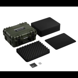 GUTEK CUSTODIA RIGIDA TORTOISE T-230 PROTECTOR CASE OLIVE DRAB GREEN