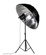 NANLITE U-135DS UMBRELLA DEEP SILVER 135CM