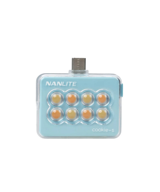 NANLITE COOKIE-S LED MINI LIGHT CYAN BLUE