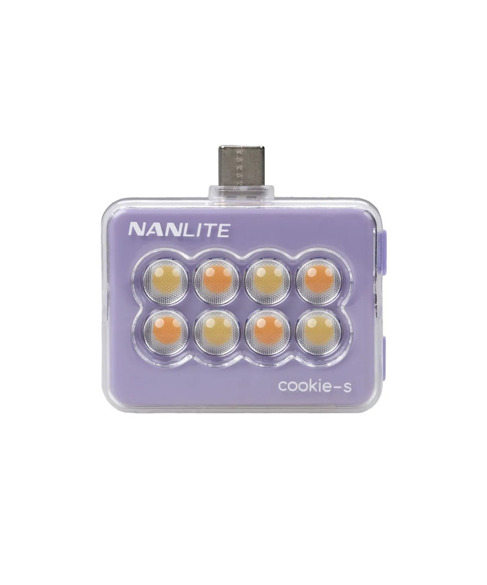NANLITE COOKIE-S LED MINI LIGHT LAVENDER