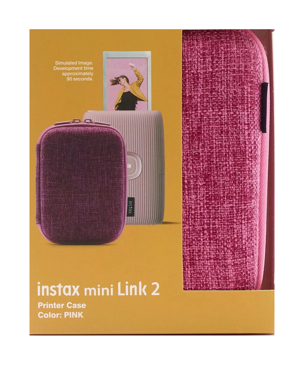 FUJI BORSA INSTAX MINI LINK 2 CASE SOFT PINK EX D