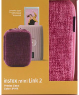 FUJI BORSA INSTAX MINI LINK 2 CASE SOFT PINK EX D