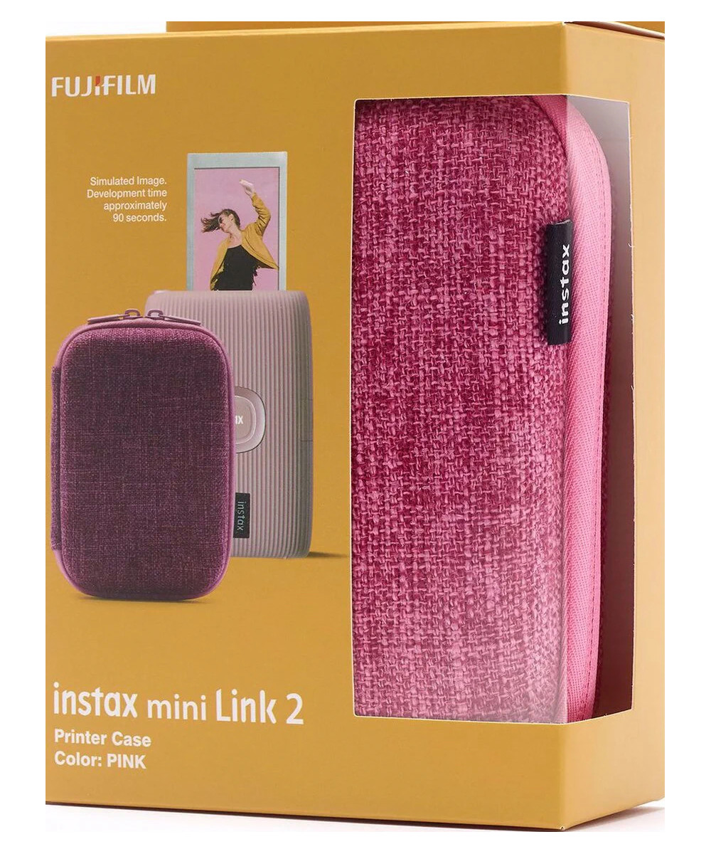 FUJI BORSA INSTAX MINI LINK 2 CASE SOFT PINK EX D