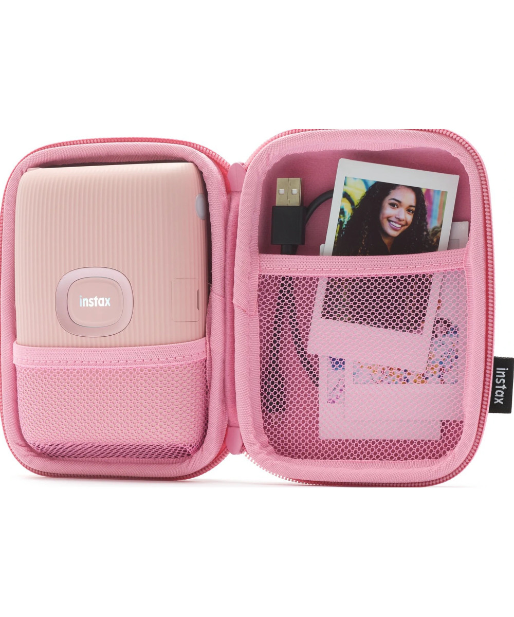 FUJI BORSA INSTAX MINI LINK 2 CASE SOFT PINK EX D