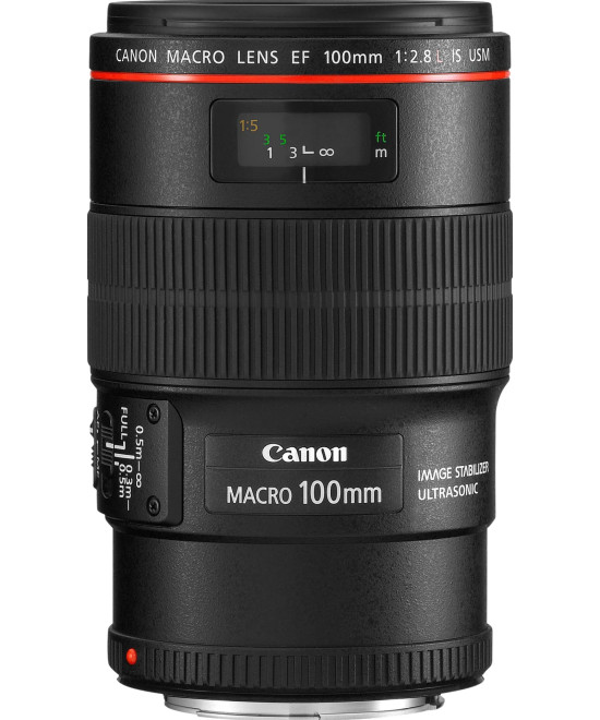 EF 100mm f/2.8 L IS USM Macro Stabilizzato