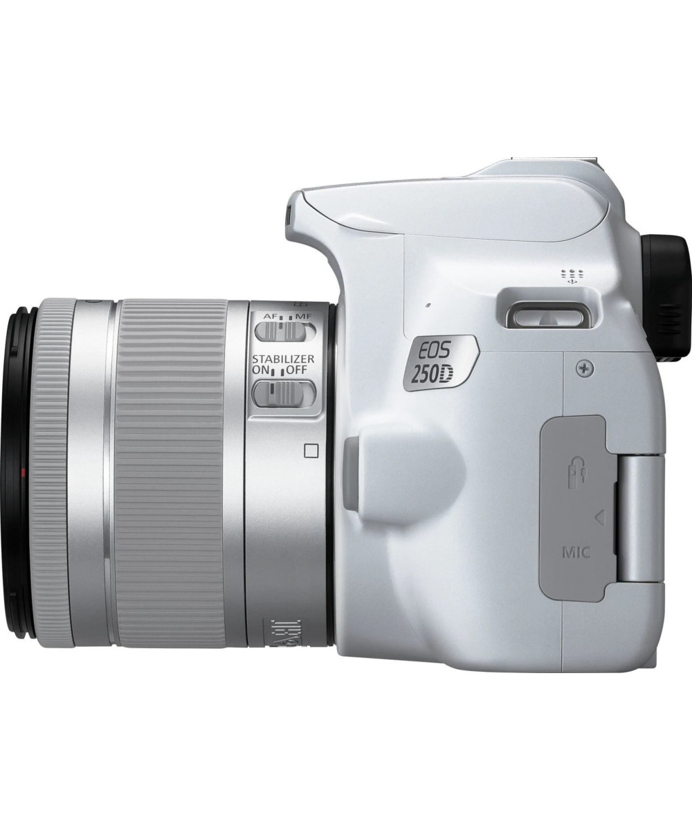 EOS 250D + EF-S 18-55mm f/4-5.6 IS STM Bianco