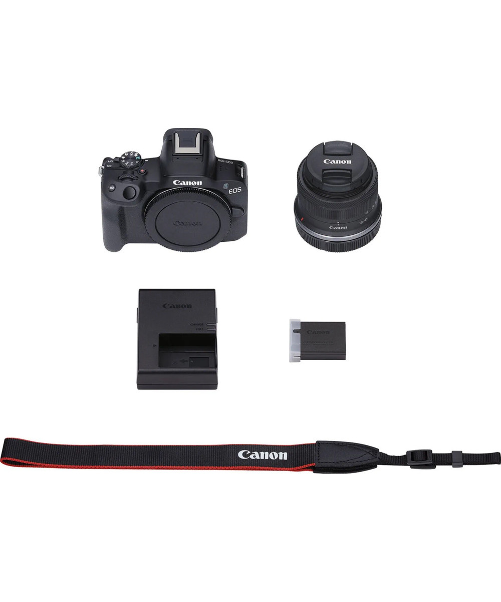 EOS R50 + RF-S 18-45mm f/4.5-6.3 IS STM